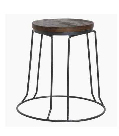 Factory iron stool stackable