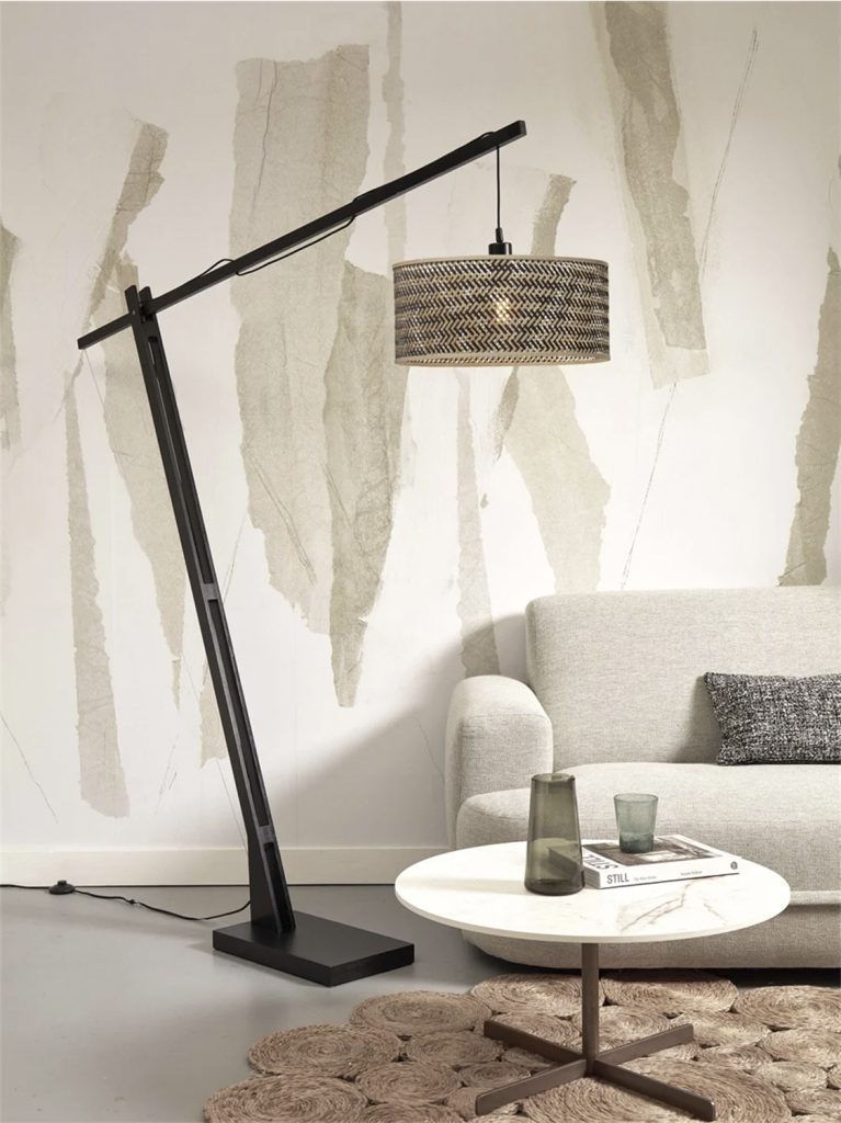 Floor lamp Java XL bl50x22, blnat.0