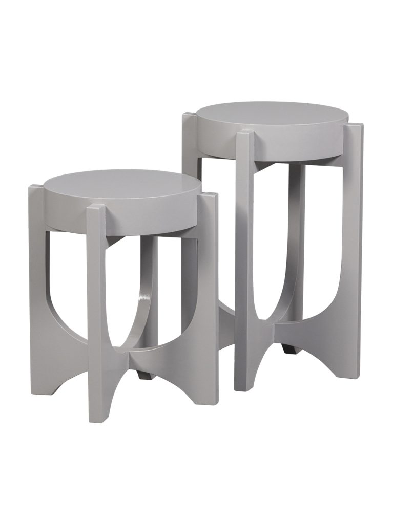 Hold up coffee table mango wood warm grey 2