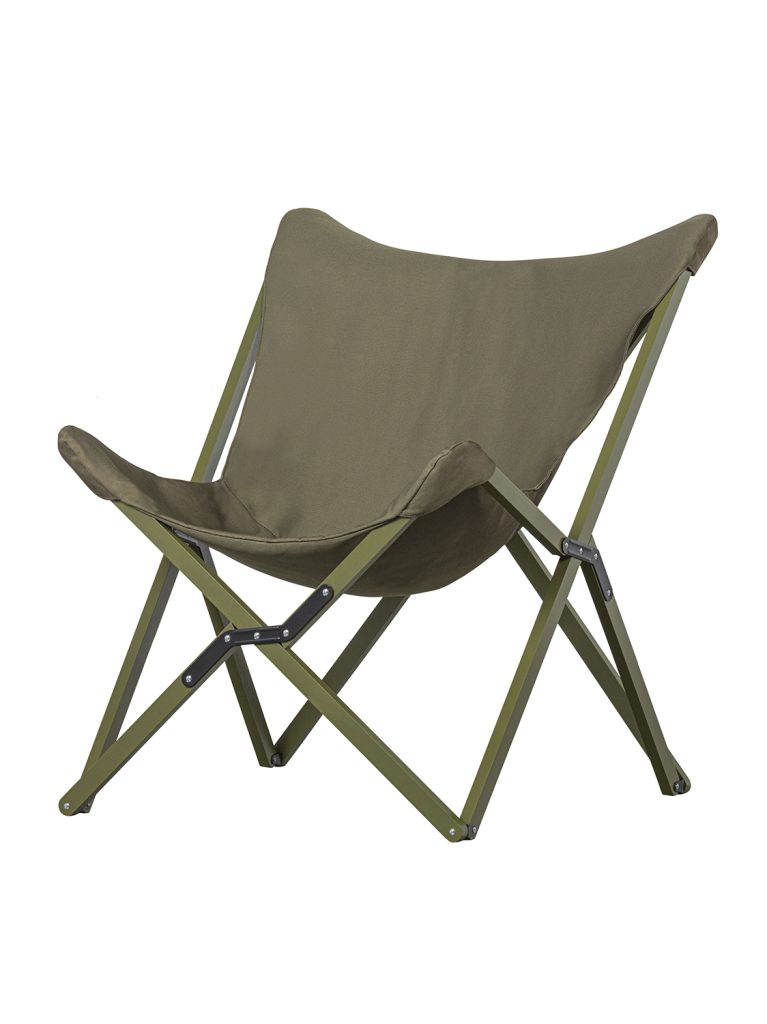 Lazy afternoon foldable outdoor armchair camouflage green