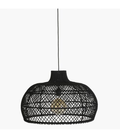 Maze lamp black large