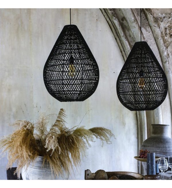 Maze lamp drop black 1
