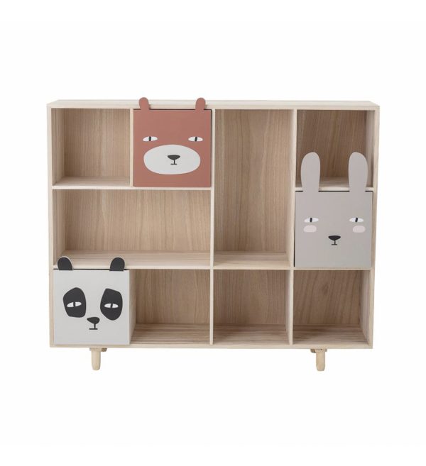 ORMARIĆ Calle wDrawers, Nature, Paulownia