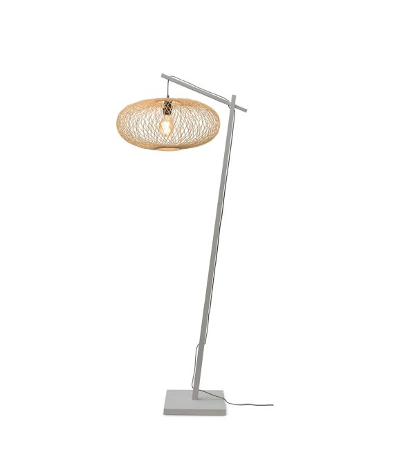 PODNA LAMPA Cango L white h.176cm60x25 nat.1