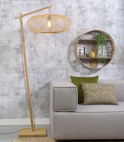 PODNA LAMPA Cango nat. h.176cmshade 60x25cm