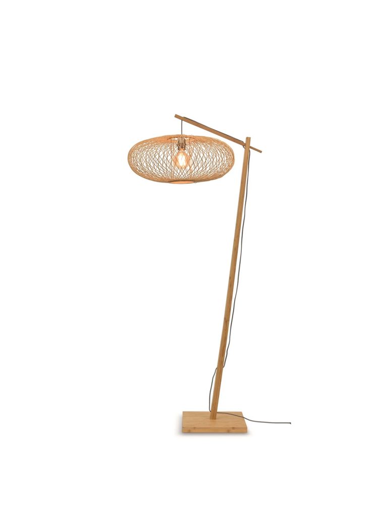 PODNA LAMPA Cango nat. h.176cmshade 60x25cm.1