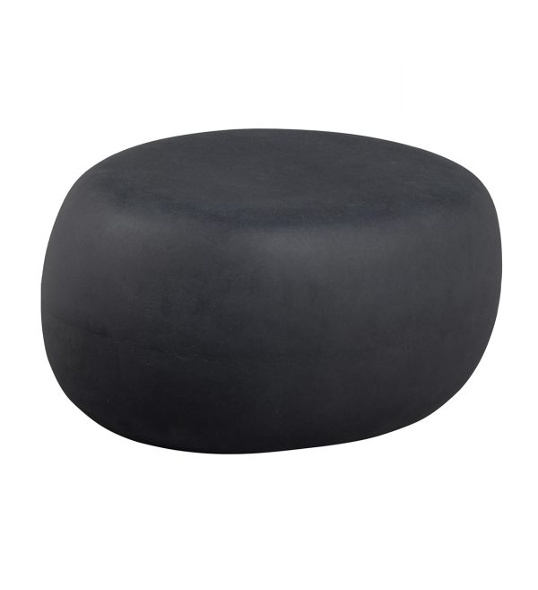 Pebble coffee table anthracite 31x65x49