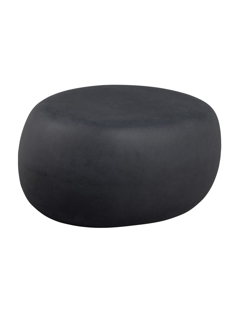 Pebble coffee table anthracite 31x65x49