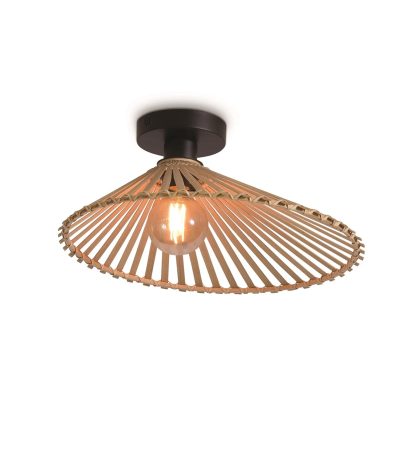 STROPNA LAMPA Bromo asymm. dia.40x11cm natural, S.1