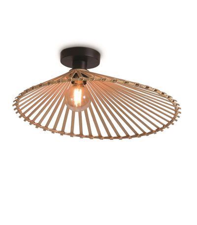 STROPNA LAMPA Bromo asymm. dia.50x12cm natural,M