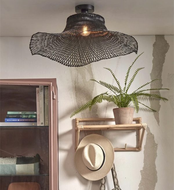 STROPNA LAMPA Ibiza wavy L,bl