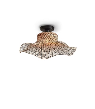 STROPNA LAMPA Ibiza wavy S,blnat.1