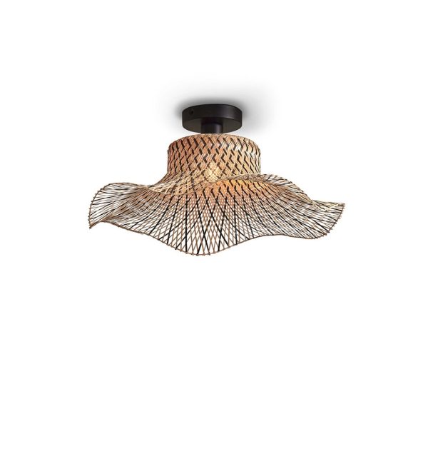 STROPNA LAMPA Ibiza wavy S,blnat.1