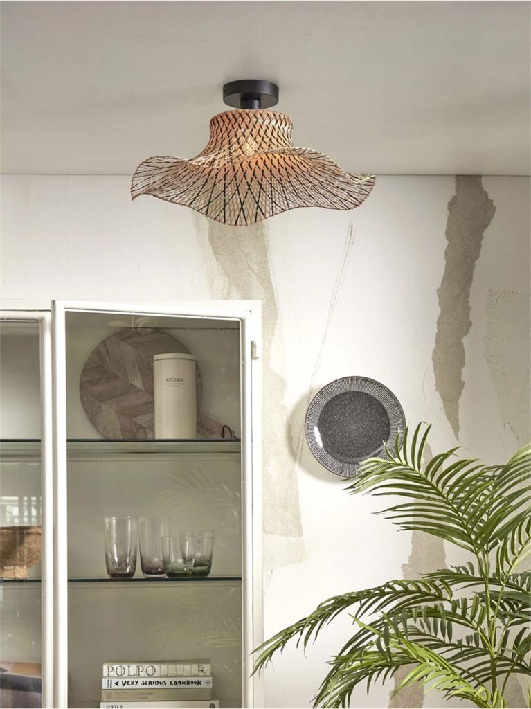 STROPNA LAMPA Ibiza wavy S,blnat.2