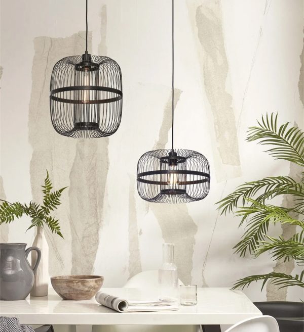 STROPNA VISEĆA LAMPA Hokkaido S 25cm,bl.4