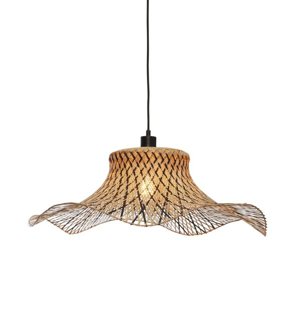 STROPNA VISEĆA LAMPA Ibiza L 65x20,blnat.1.