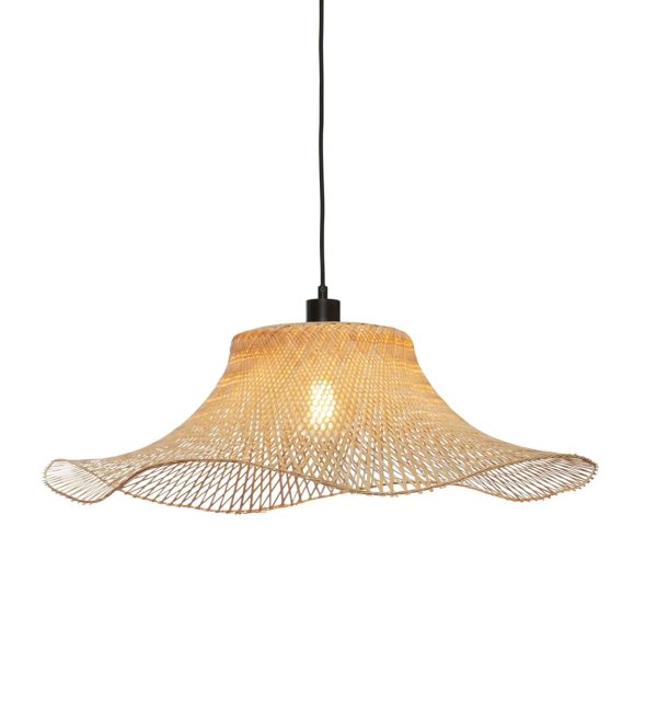 STROPNA VISEĆA LAMPA Ibiza L 65x20,nat.1