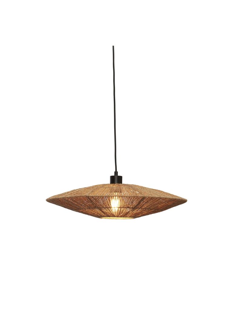 STROPNA VISEĆA LAMPA Iguazu L disc 55cm,nat.1