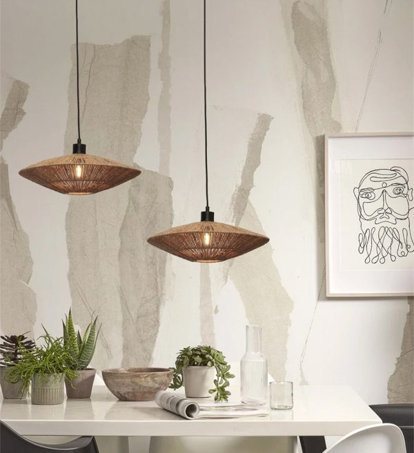 STROPNA VISEĆA LAMPA Iguazu S disc 40cm,bl.2