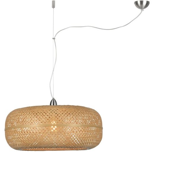 STROPNA VISEĆA LAMPA Palawan bamboo 1 shade,natural.1
