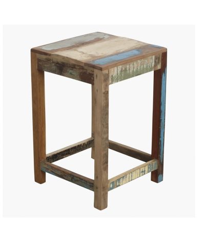 Scrapwood stool square