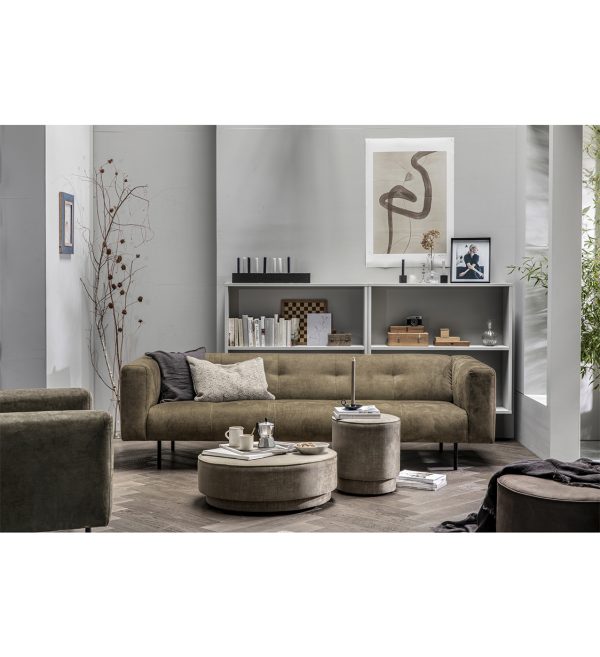 Skin 2,5 seater 213 cm skin olive green 1