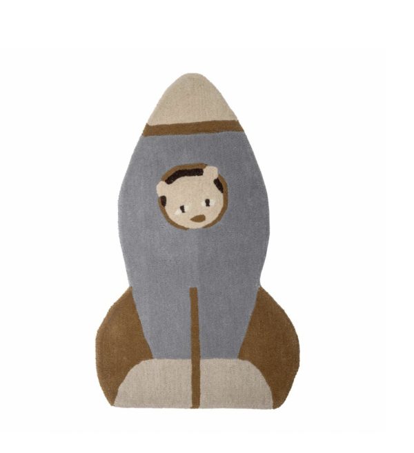 Space Rug, Blue, Wool