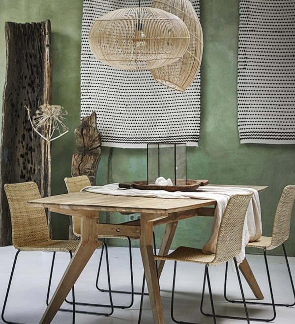 Studio teak rectangular table 200 cm 3