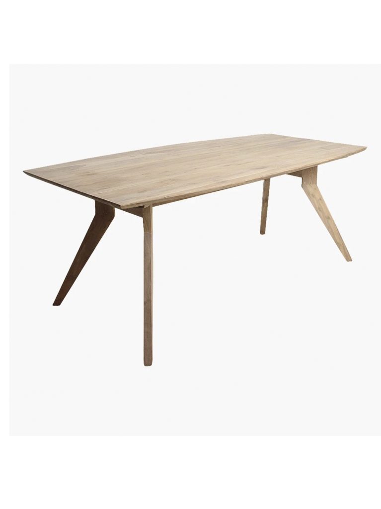 Studio teak rectangular table 240 cm