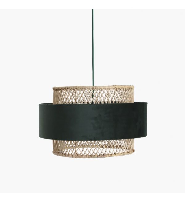 Suave lamp cylinder large green