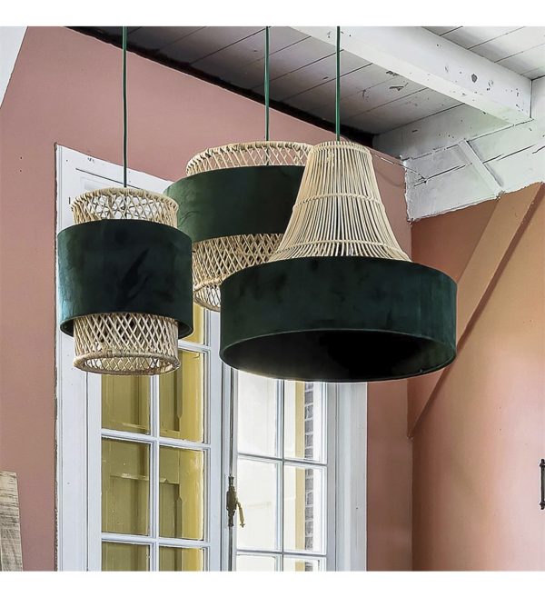 Suave lamp cylinder small green 2