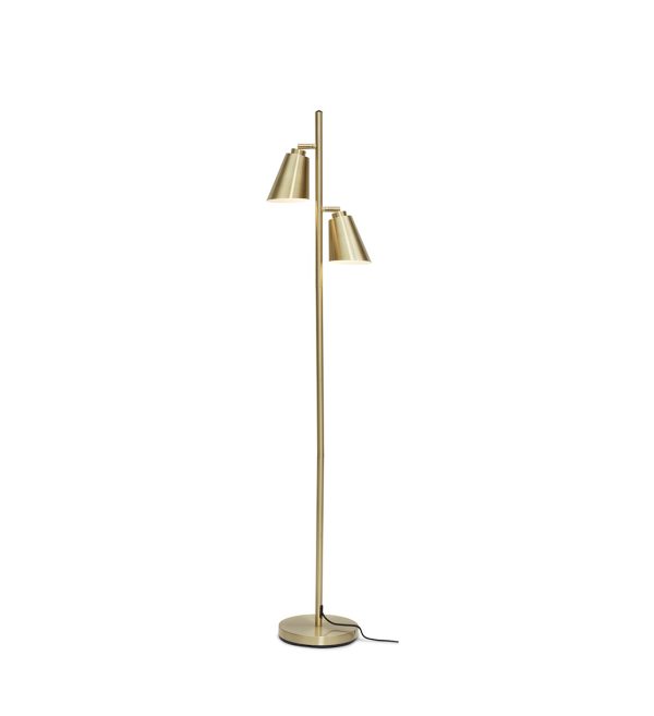 PODNA LAMPA Bremen 2 shade,gold 1