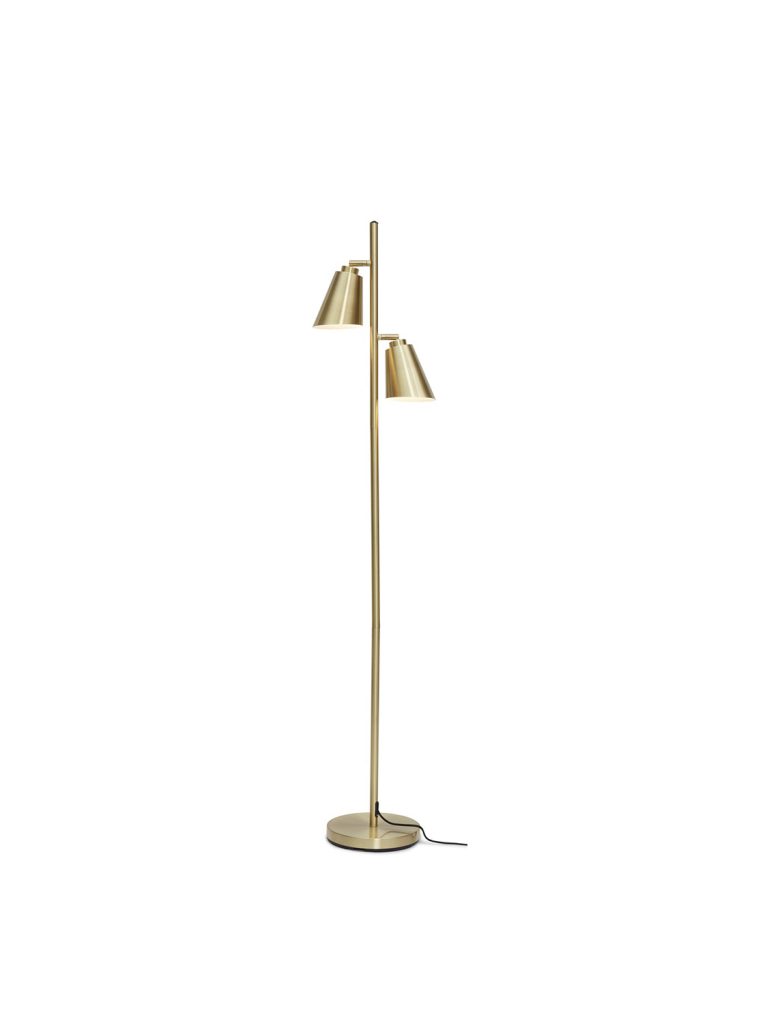 PODNA LAMPA Bremen 2 shade,gold 1