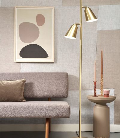 PODNA LAMPA Bremen 2 shade,gold