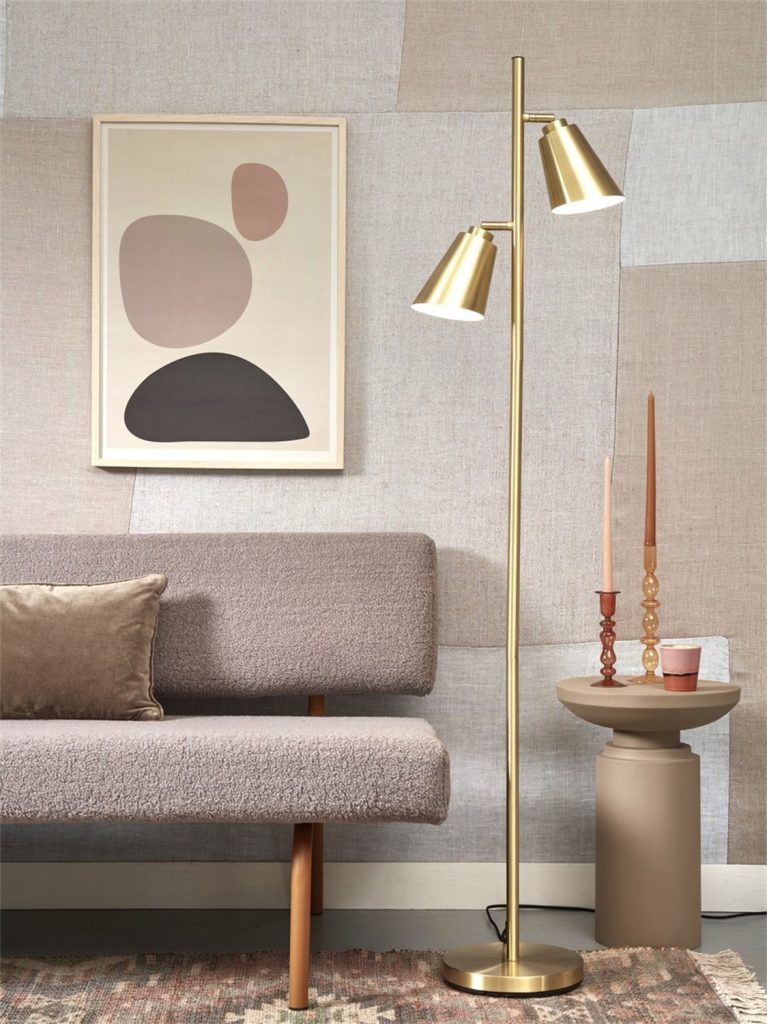 PODNA LAMPA Bremen 2 shade,gold