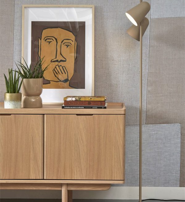 PODNA LAMPA Salamanca 2 sjenila v.145x28cm,pijesak 2