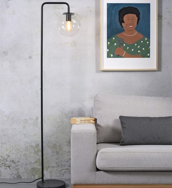 PODNA LAMPA Warsaw crna.1