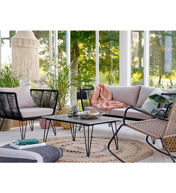 SOFA Mundo Black, Metal 5