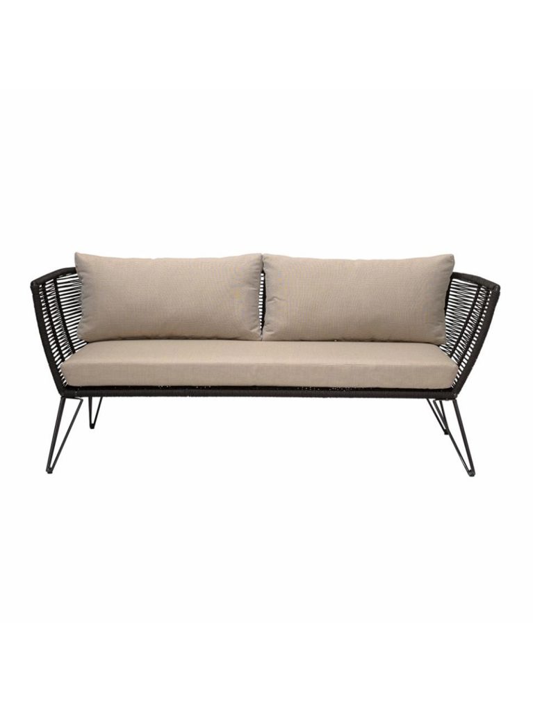 SOFA Mundo Black, Metal