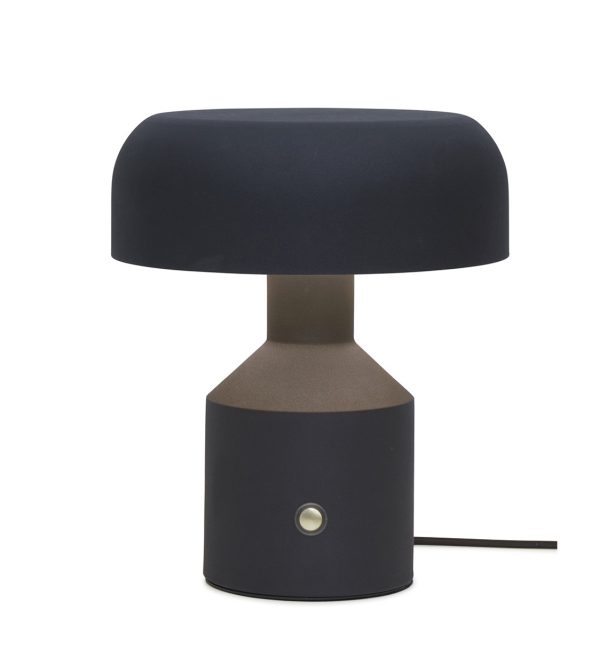 STOLNA LAMPA Porto h.30x25cm,crna.1