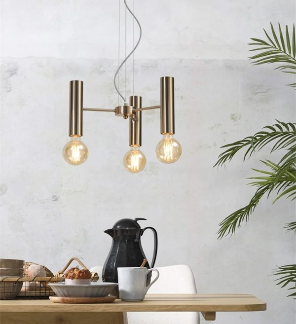 STROPNA LAMPA Cannes gold,S