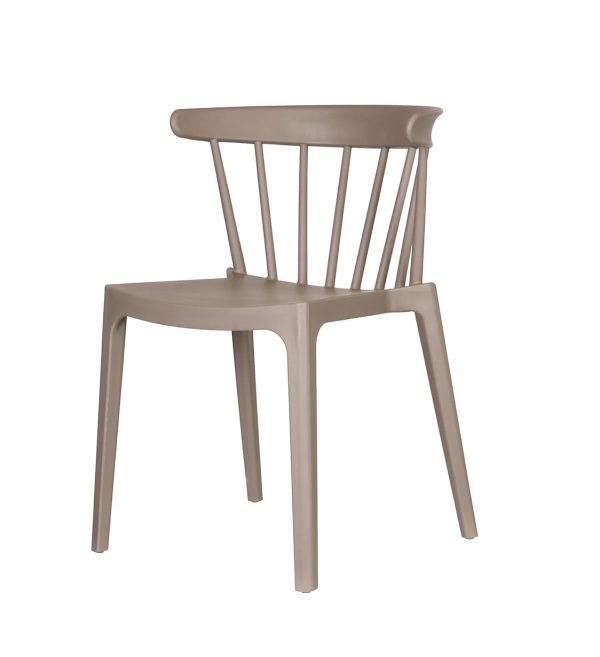 VANJSKI STOLIĆ Boy plastic taupe