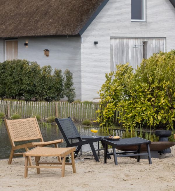 VRTNA LOUNGE STOLICA Puk garden aluminium black 1