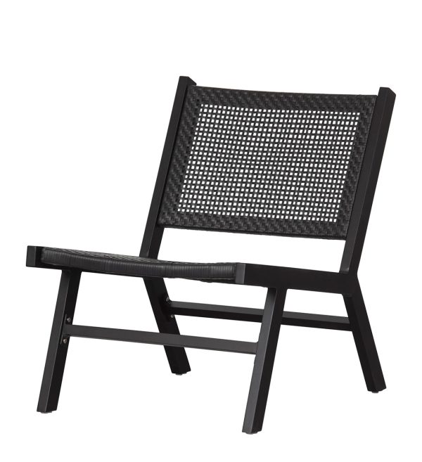 VRTNA LOUNGE STOLICA Puk garden aluminium black