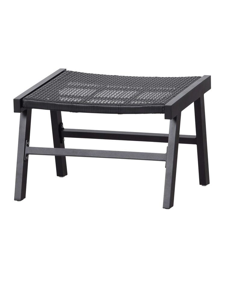 Vrtni tabure Puk garden aluminium black