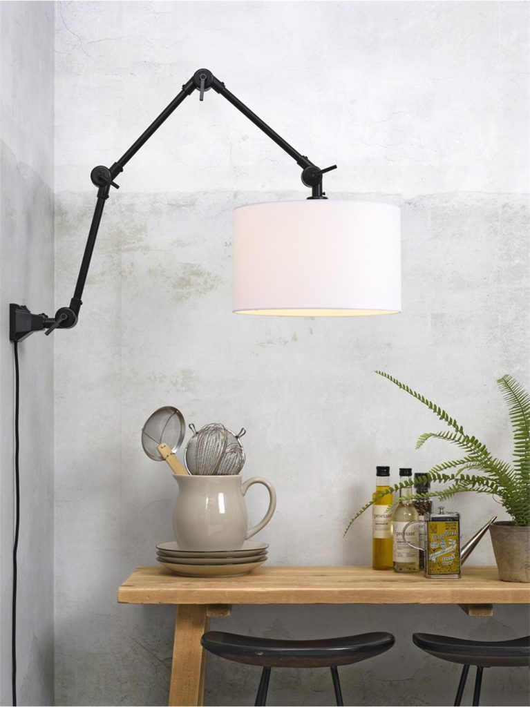 ZIDNA LAMPA Amsterdam shade 3220 bijela, L.1