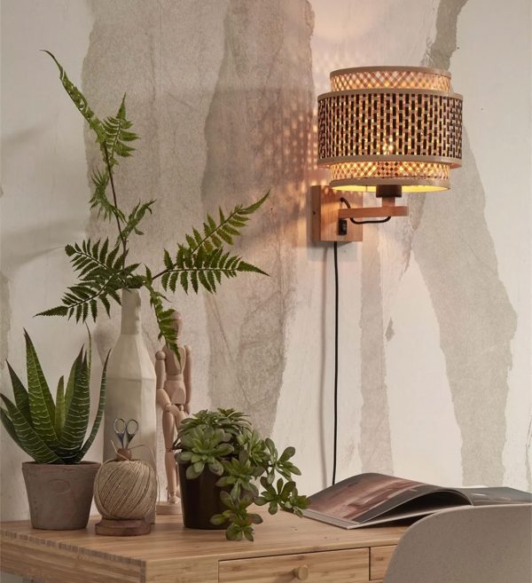 ZIDNA LAMPA BhutanShade 2520 blnat, nat