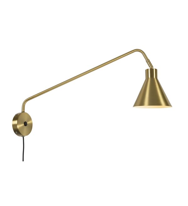 ZIDNA LAMPA Lyon, zlatna.1