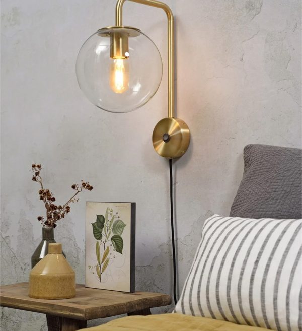 ZIDNA LAMPA Warsaw zlato.1