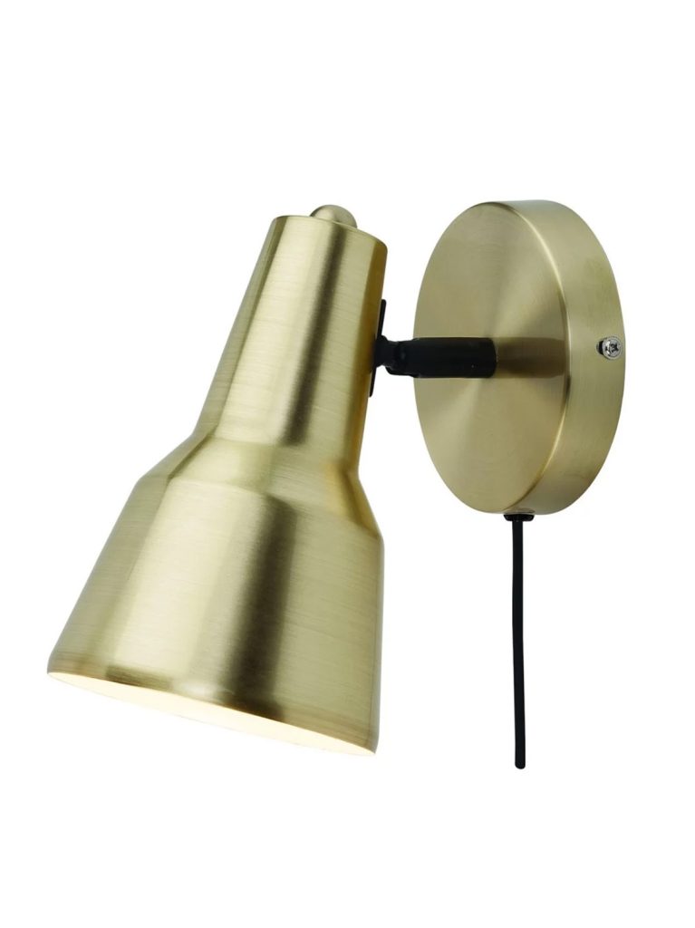 valencia wall lamp gold